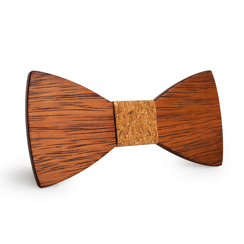 Men's Handmade Bamboo Wooden Bow Tie