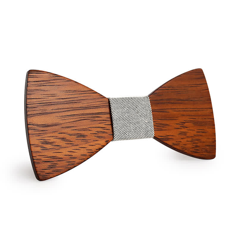 Men's Handmade Bamboo Wooden Bow Tie