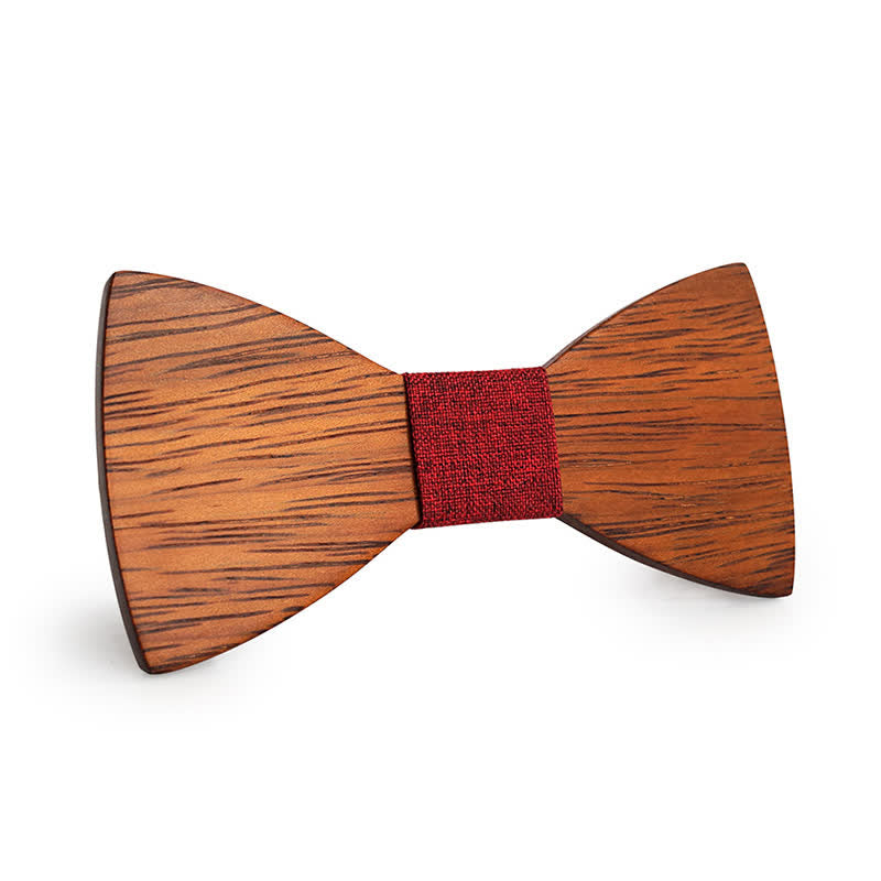 Men's Handmade Bamboo Wooden Bow Tie