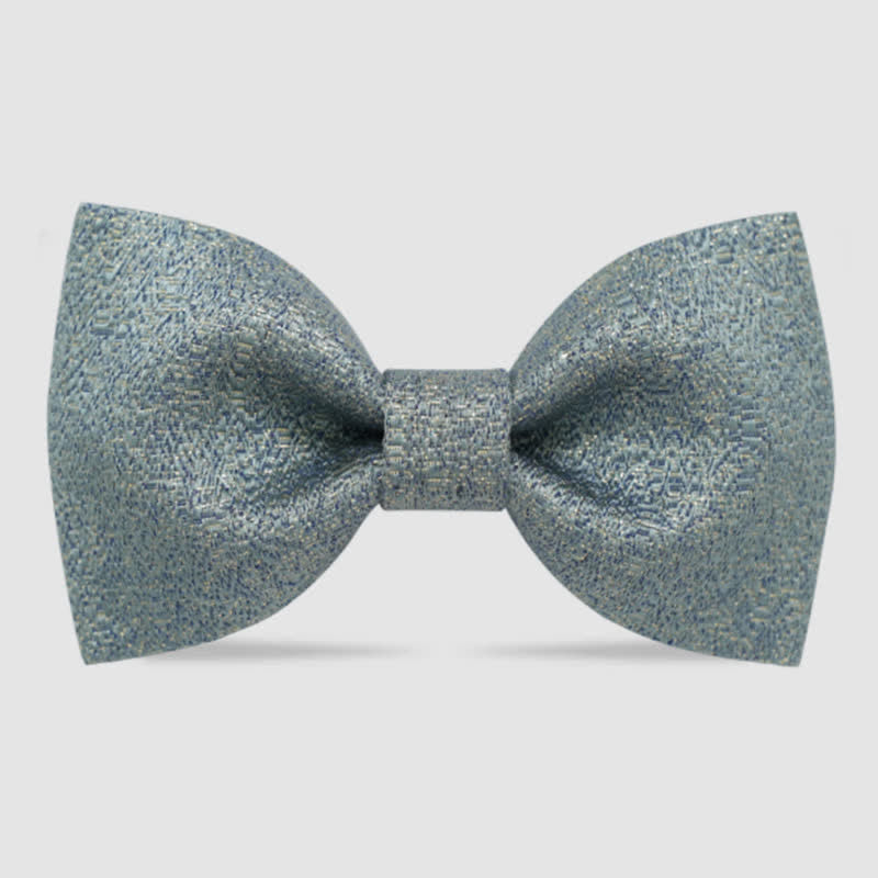 Men's Gold Glitter Tuxedo Classic Bow Tie - Green - Style #1 - image 8
