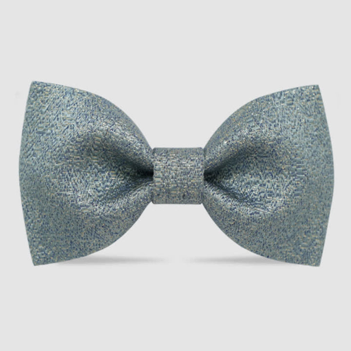 Men's Gold Glitter Tuxedo Classic Bow Tie - Green - Style #1 - image 8