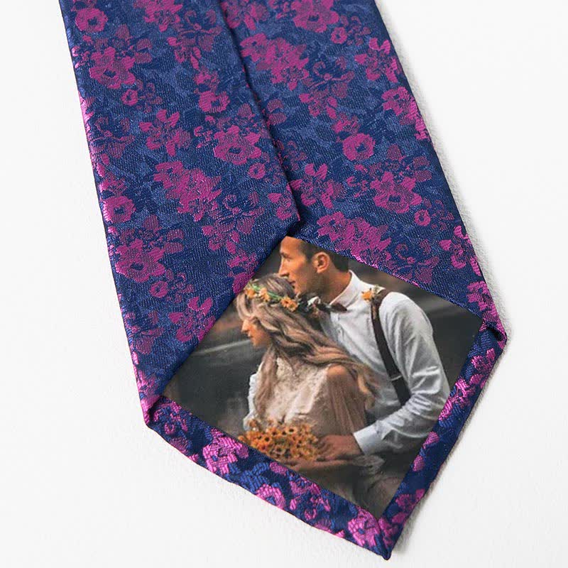 4Pcs Men's Classic Formal Pocket Squares Necktie Set - image 3