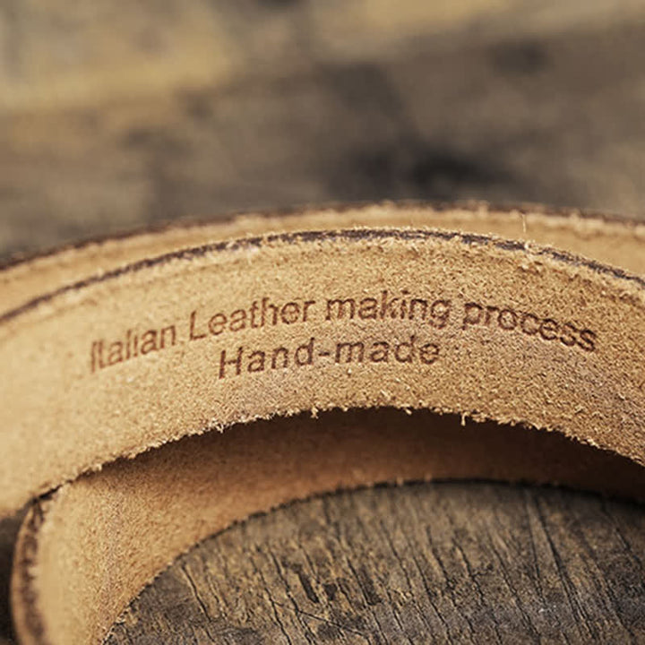 Women's Thin Strap Skinny Cowhide Leather Belt