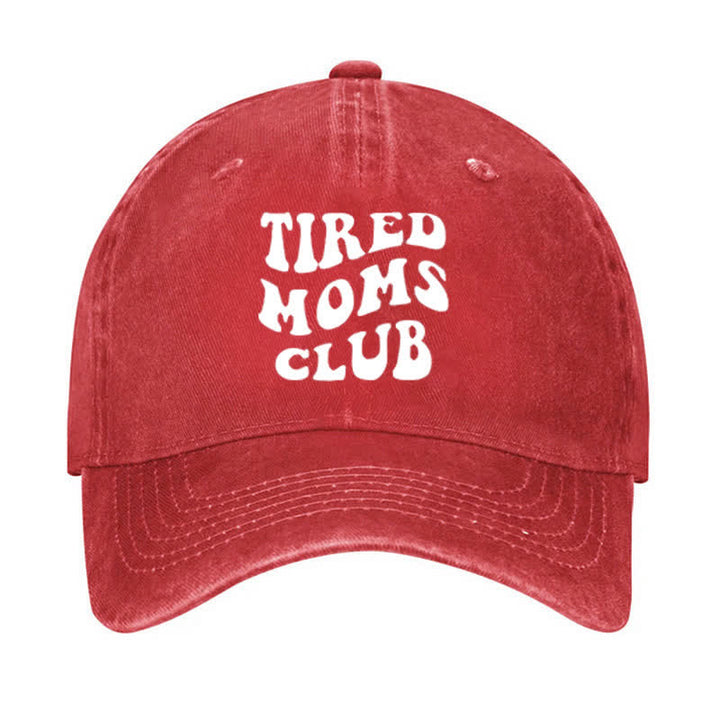Tired Moms Club Adjustable Baseball Cap