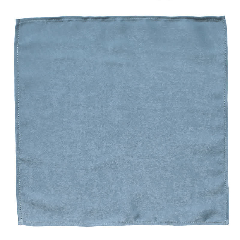 Men's Haze Blue Solid Color Fresh Bow Tie - image 5