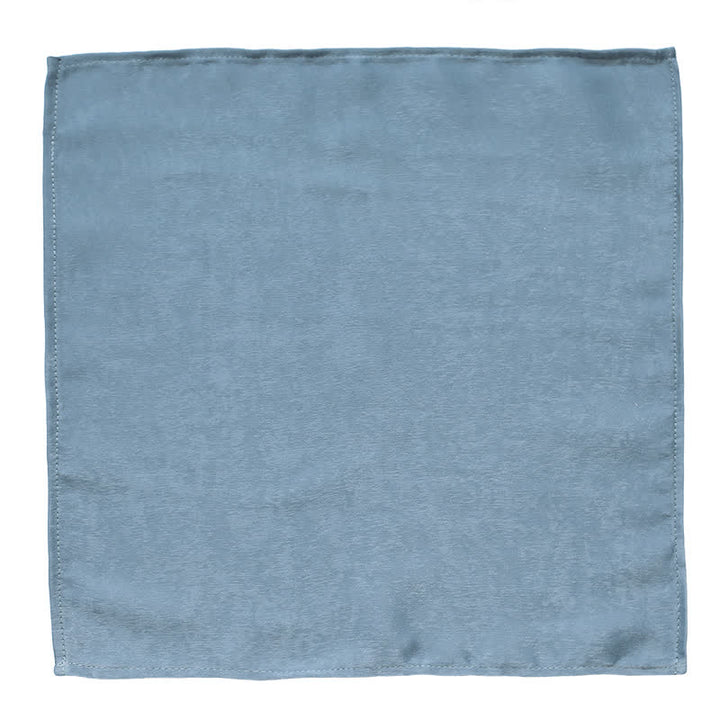 Men's Haze Blue Solid Color Fresh Bow Tie - image 5
