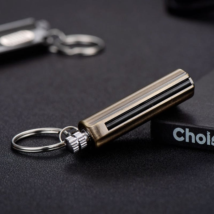 Utility Knife Box Opener Permanent Match Keychain Kerosene Lighter - image 4