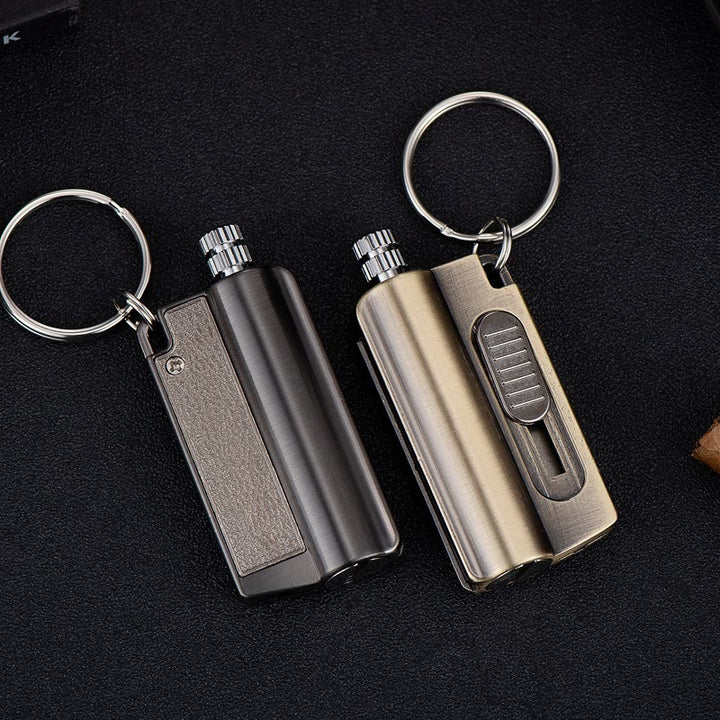 Utility Knife Box Opener Permanent Match Keychain Kerosene Lighter - image 5