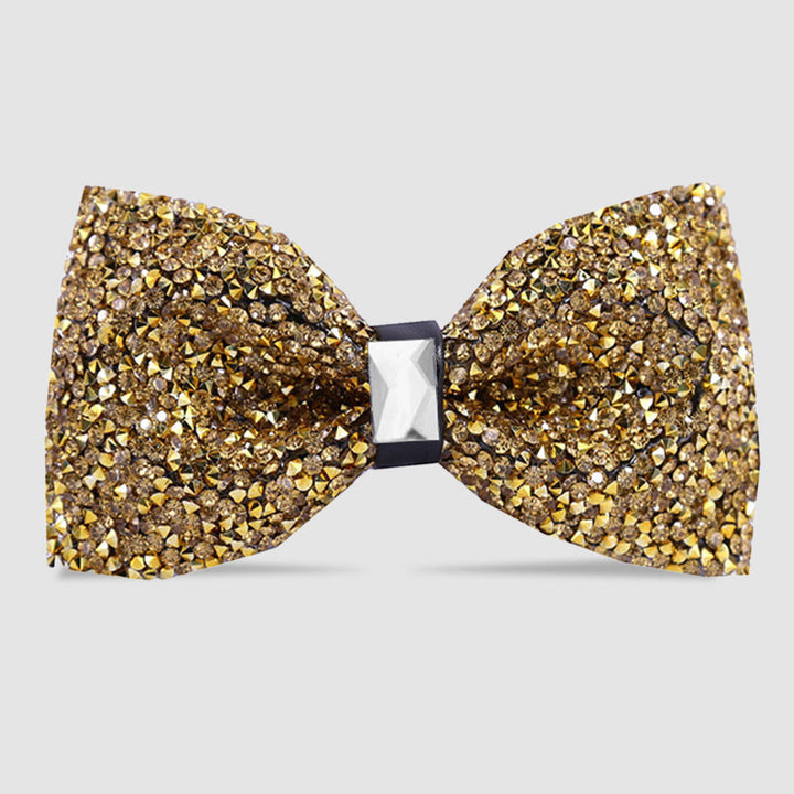 Men's Sparkle Star Glitter Crystal Bow Tie - # 13 - image 14