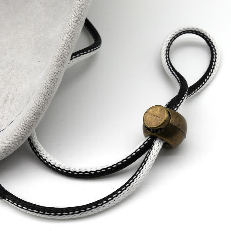 Navy & White Contrast Color Faux Suede Velvet Cowboy Hat