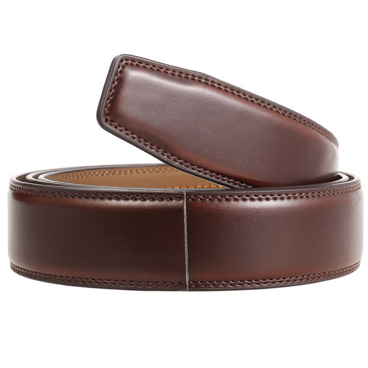Gold Personalized Gift Idea Custom DIY Automatic Buckle Leather Belt - image 10