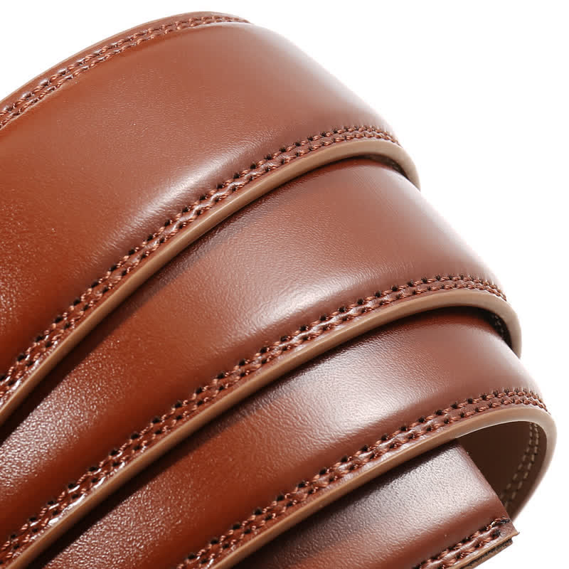 Personalized Gift Idea Custom DIY Automatic Buckle Leather Belt - image 20