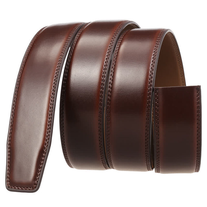 Gold Personalized Gift Idea Custom DIY Automatic Buckle Leather Belt - image 9