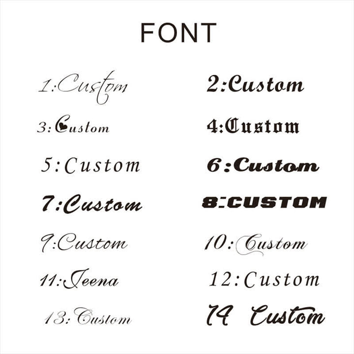 1 Pair Custom Photo & Name Round Shape Suit Cufflinks - image 3