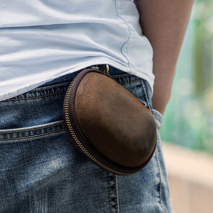 Creative Semi-Hard Folding Sunglasses Protector Storage Case