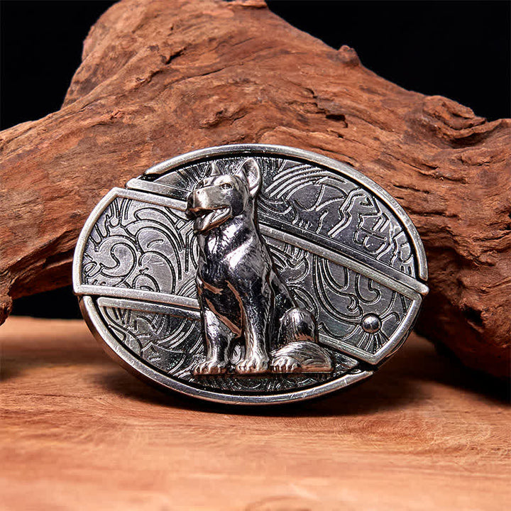 Men's DIY Loyal Dog Hidden Folding Knife Leather Belt - Loyal Dog - Without Belt - Not Included Belt - image 0