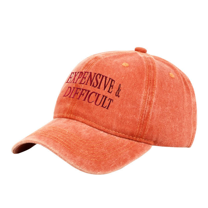 Expensive & Difficult Embroidered Adjustable Baseball Cap