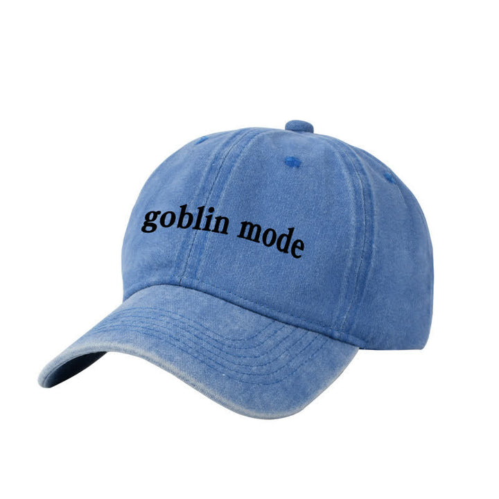Goblin Mode Embroidered Adjustable Baseball Cap