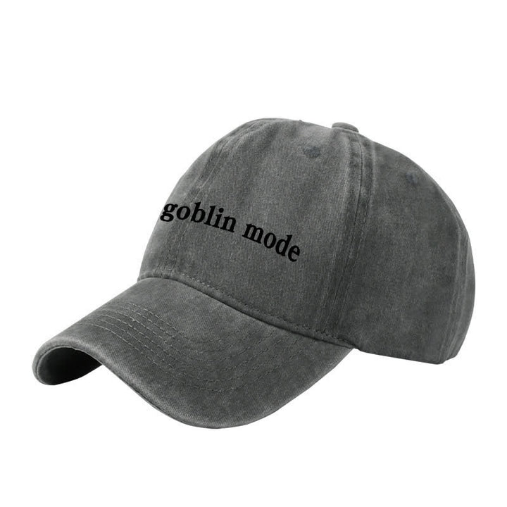 Goblin Mode Embroidered Adjustable Baseball Cap