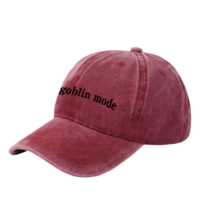 Goblin Mode Embroidered Adjustable Baseball Cap