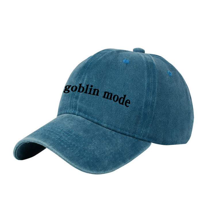 Goblin Mode Embroidered Adjustable Baseball Cap