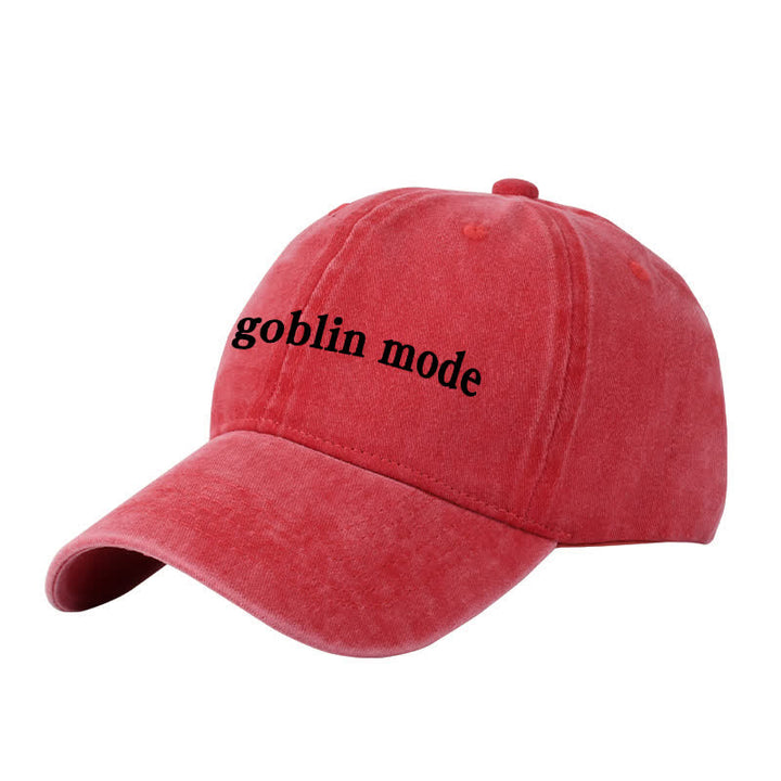 Goblin Mode Embroidered Adjustable Baseball Cap
