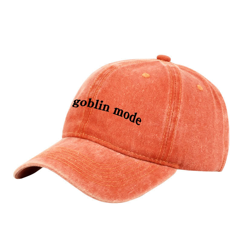 Goblin Mode Embroidered Adjustable Baseball Cap
