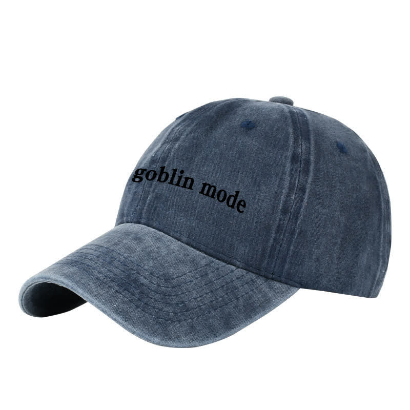 Goblin Mode Embroidered Adjustable Baseball Cap