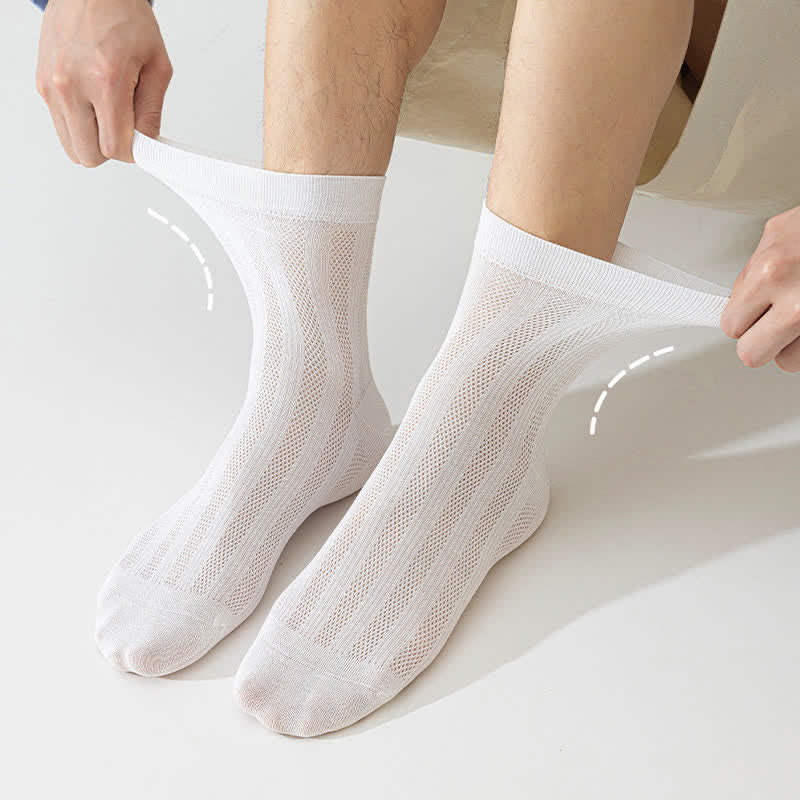 Men's Ultra-Thin Summer Mulberry Silk Summer Socks - image 4