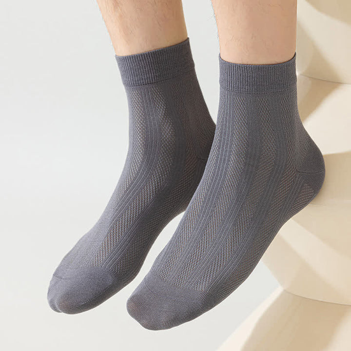 Men's Ultra-Thin Summer Mulberry Silk Summer Socks - image 9