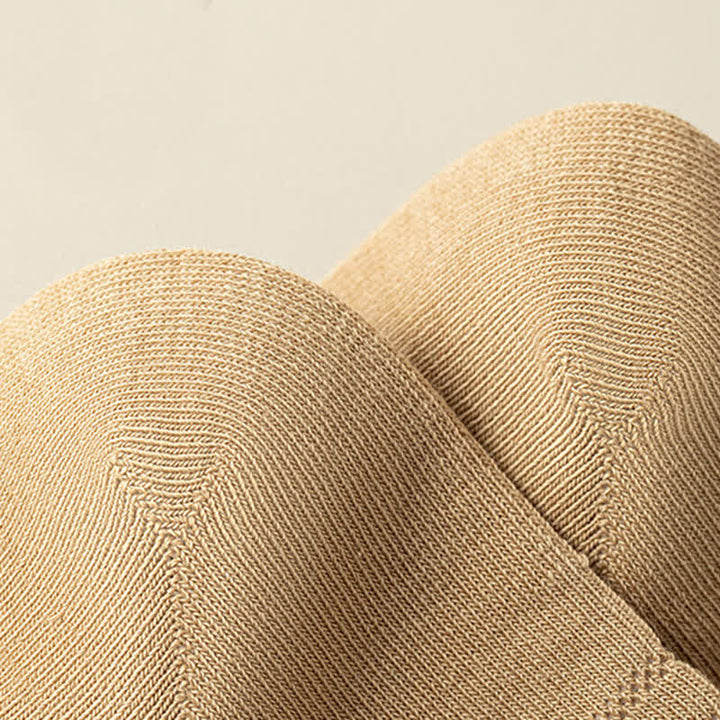 Men's Mesh Ribbed Design Thin Summer Short Socks