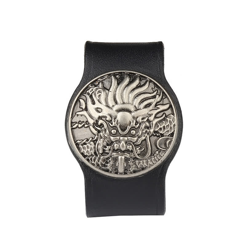 Waist Decoration Real Leather Belt Loop Fixing Ring