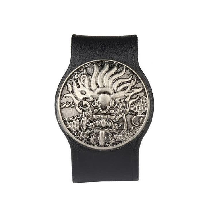 Waist Decoration Real Leather Belt Loop Fixing Ring