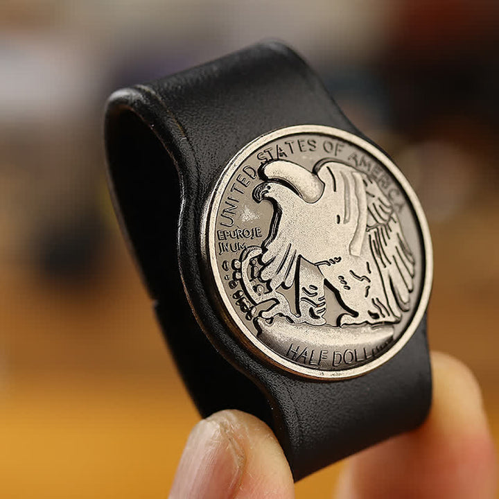 Waist Decoration Real Leather Belt Loop Fixing Ring