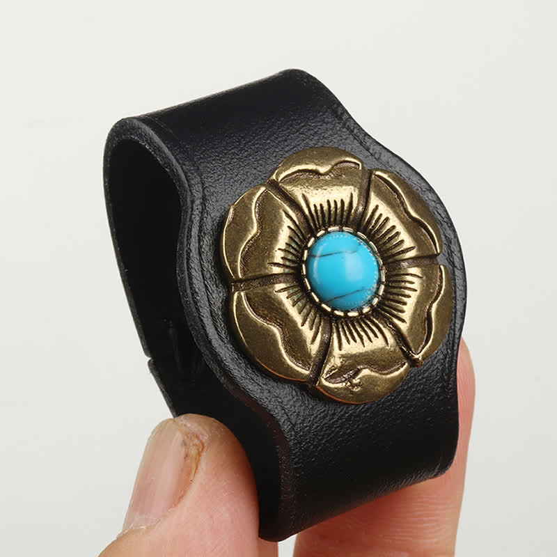Waist Decoration Real Leather Belt Loop Fixing Ring