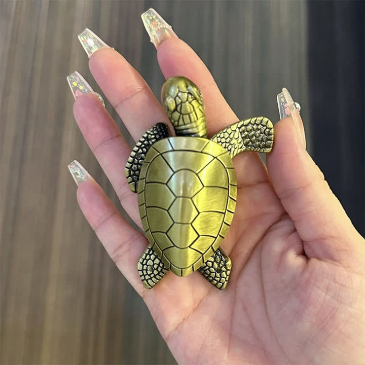 Novelty Mini Cute Turtle Refillable Kerosene Lighter - image 3