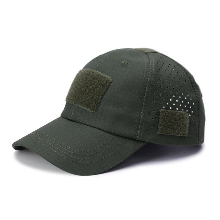 Velcro Glasses Hole Breathable Camouflage Baseball Cap - Style #6 - Adjustable (About 21 5/8"-23 5/8") - image 12