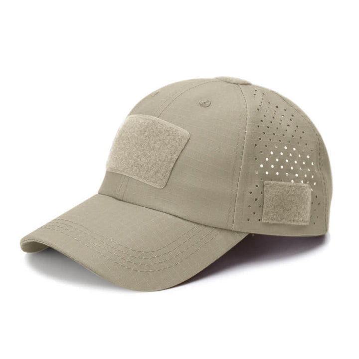 Velcro Glasses Hole Breathable Camouflage Baseball Cap - Style #12 - Adjustable (About 21 5/8"-23 5/8") - image 18