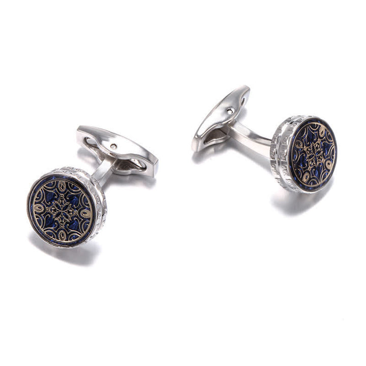 Men's 1 Pair Novelty Floral Pattern Design Cufflinks