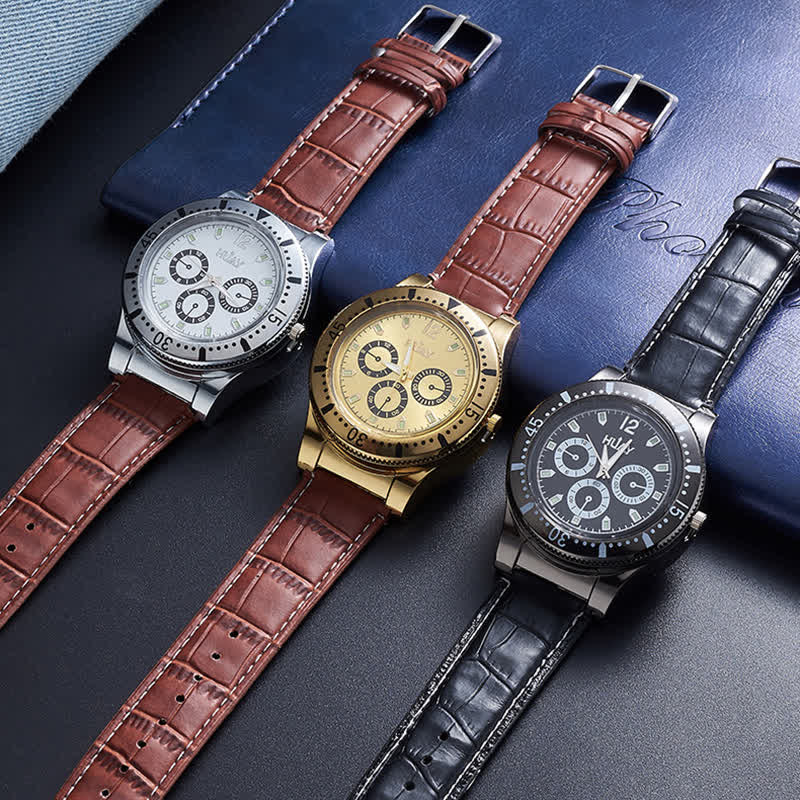 2 In 1 Functional Rechargeable Electric Watch Lighter