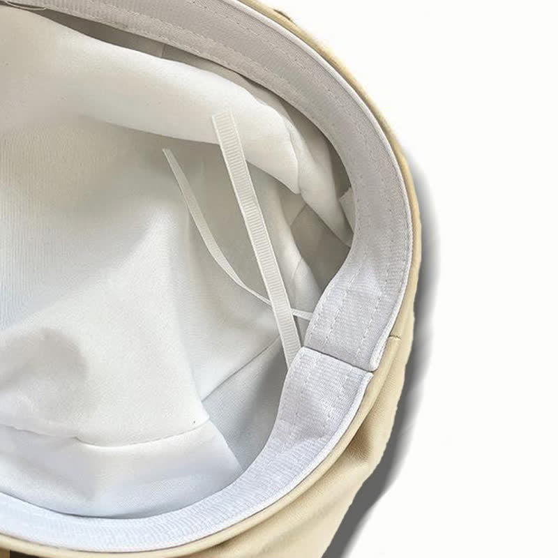 Unisex Dark Style Skull Studded Leather Beret Hat