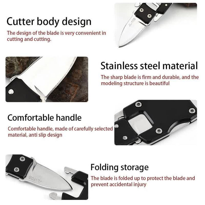 Outdoor Tactical Emergency Survival Hidden Knife Bracelet - image 5
