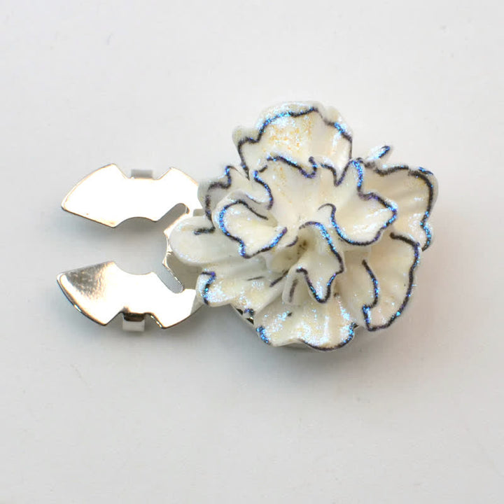 1 Pair Mini Pearls Owl Snap-On Shirt Button Covers - Ivory - image 13