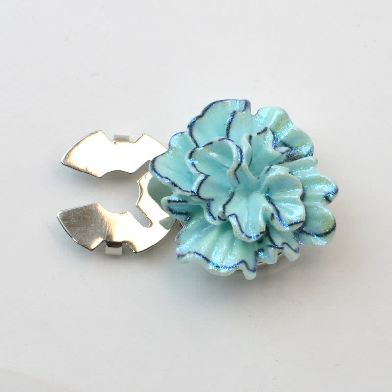 1 Pair Mini Pearls Owl Snap-On Shirt Button Covers