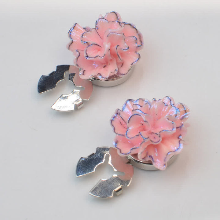 1 Pair Mini Pearls Owl Snap-On Shirt Button Covers - image 11