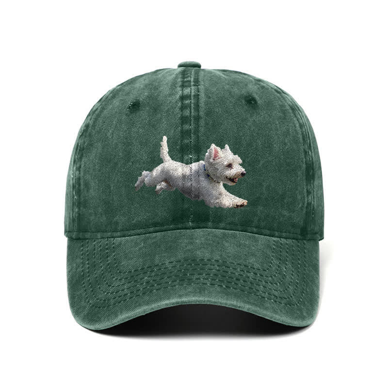 West Highland White Terrier Dog Lover Adjustable Baseball Cap