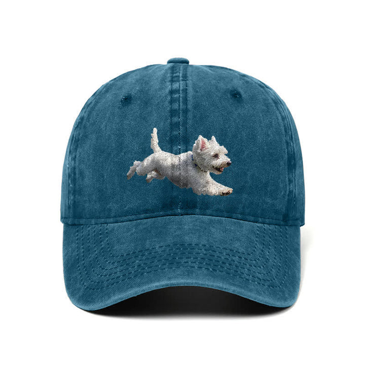 West Highland White Terrier Dog Lover Adjustable Baseball Cap