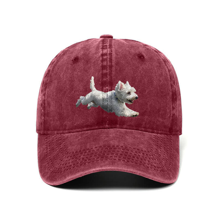 West Highland White Terrier Dog Lover Adjustable Baseball Cap