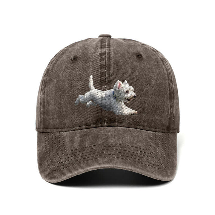 West Highland White Terrier Dog Lover Adjustable Baseball Cap