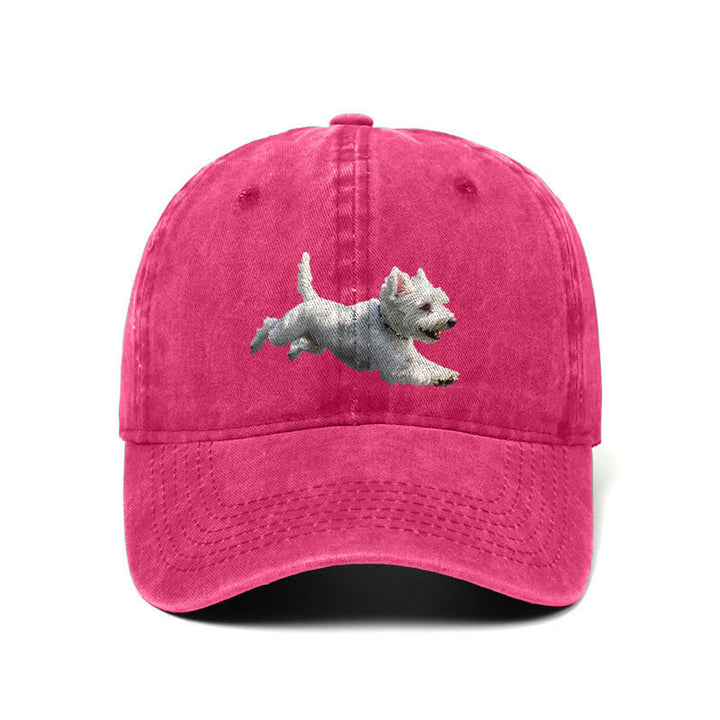 West Highland White Terrier Dog Lover Adjustable Baseball Cap